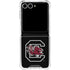 University of South Carolina Gamecocks Logo Black Galaxy Z Flip7 Clear Case