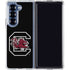 University of South Carolina Gamecocks Logo Black Galaxy Z Fold6 Clear Case