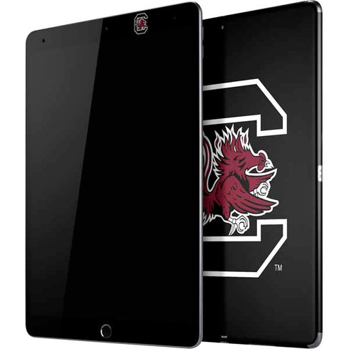 University of South Carolina Gamecocks Logo Black iPad Skins