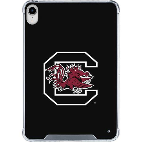 University of South Carolina Gamecocks Logo Black iPad 11th Gen (2025) Clear Case