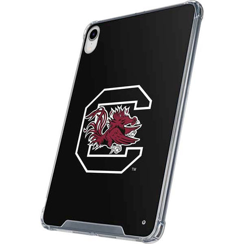 University of South Carolina Gamecocks Logo Black iPad 11th Gen (2025) Clear Case