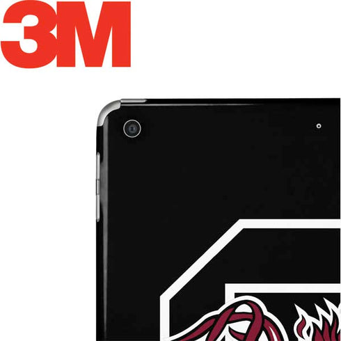 University of South Carolina Gamecocks Logo Black Apple iPad Skin