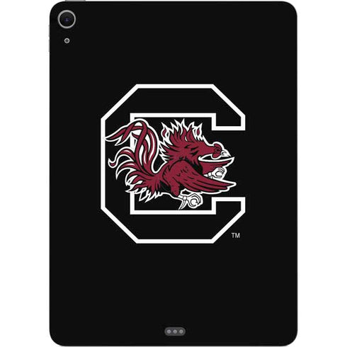 University of South Carolina Gamecocks Logo Black Apple iPad Air Skin
