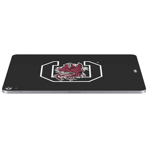 University of South Carolina Gamecocks Logo Black Apple iPad Air Skin