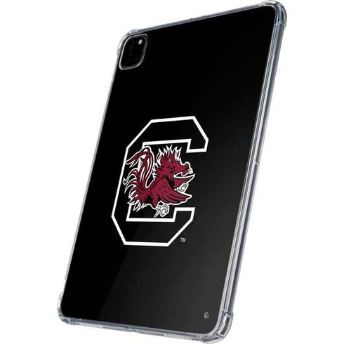 University of South Carolina Gamecocks Logo Black iPad Pro 11in (2024) Clear Case