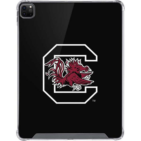 University of South Carolina Gamecocks Logo Black iPad Cases