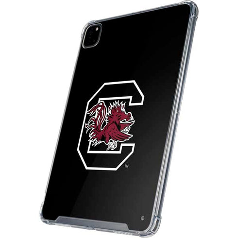 University of South Carolina Gamecocks Logo Black iPad Cases
