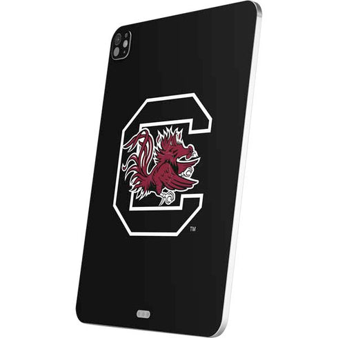 University of South Carolina Gamecocks Logo Black iPad Pro 13in M4 (2024) Skin
