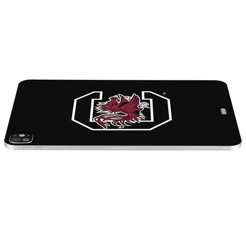 University of South Carolina Gamecocks Logo Black iPad Pro 13in M4 (2024) Skin