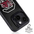University of South Carolina Gamecocks Logo Black iPhone 14 Kickstand Case