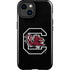 University of South Carolina Gamecocks Logo Black iPhone 15 Impact Case