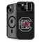 University of South Carolina Gamecocks Logo Black iPhone 15 Kickstand Case