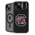 University of South Carolina Gamecocks Logo Black iPhone 15 Kickstand Case