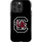 University of South Carolina Gamecocks Logo Black iPhone 15 Pro Impact Case