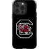 University of South Carolina Gamecocks Logo Black iPhone 15 Pro Impact Case