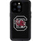 University of South Carolina Gamecocks Logo Black iPhone 15 Pro Waterproof Case