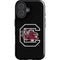 University of South Carolina Gamecocks Logo Black iPhone 16 Impact Case