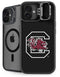 University of South Carolina Gamecocks Logo Black iPhone 16 Kickstand Case