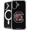 University of South Carolina Gamecocks Logo Black iPhone 16 MagSafe Case