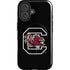 University of South Carolina Gamecocks Logo Black iPhone 16 Magsafe Impact Case