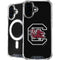 University of South Carolina Gamecocks Logo Black iPhone 16 Plus MagSafe Case
