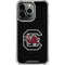 University of South Carolina Gamecocks Logo Black iPhone 16 Pro Clear Case