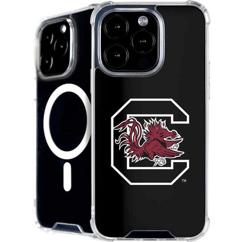 University of South Carolina Gamecocks Logo Black iPhone 16 Pro Max MagSafe Case