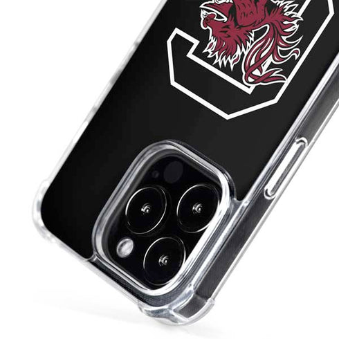 University of South Carolina Gamecocks Logo Black iPhone 16 Pro Max MagSafe Case