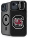 University of South Carolina Gamecocks Logo Black iPhone 16e Kickstand Case