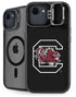 University of South Carolina Gamecocks Logo Black iPhone 16e Kickstand Case