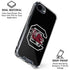 University of South Carolina Gamecocks Logo Black iPhone 16e Clear Case