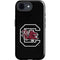 University of South Carolina Gamecocks Logo Black iPhone 16e Impact Case