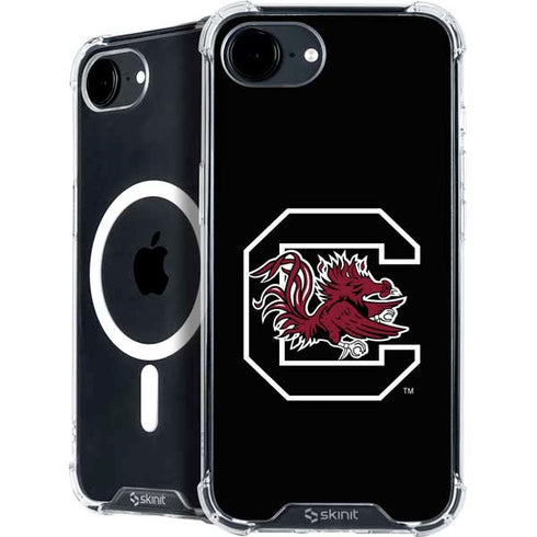 University of South Carolina Gamecocks Logo Black iPhone 16e MagSafe Case