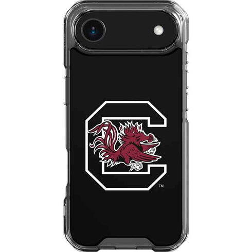 University of South Carolina Gamecocks Logo Black iPhone 17 Air Clear Case