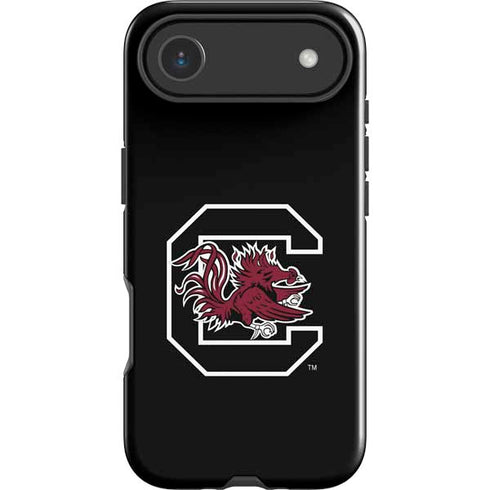 University of South Carolina Gamecocks Logo Black iPhone 17 Air Impact Case