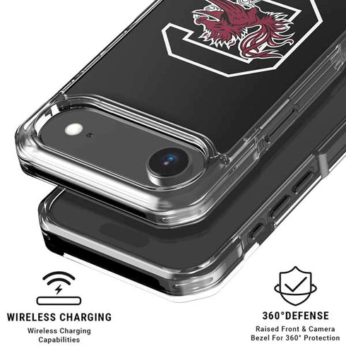 University of South Carolina Gamecocks Logo Black iPhone 17 Air MagSafe Case