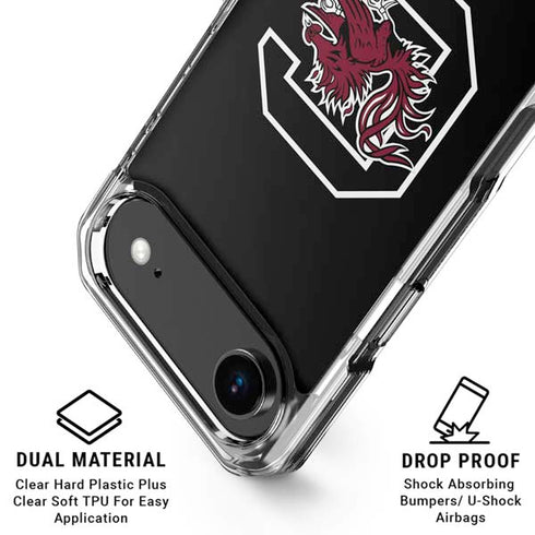 University of South Carolina Gamecocks Logo Black iPhone 17 Air MagSafe Case