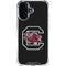 University of South Carolina Gamecocks Logo Black iPhone 17 Clear Case