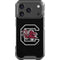 University of South Carolina Gamecocks Logo Black iPhone 17 Pro Clear Case