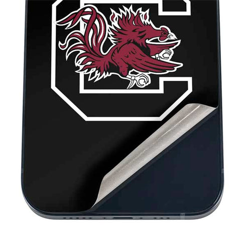 University of South Carolina Gamecocks Logo Black iPhone 17 Pro Max Skin