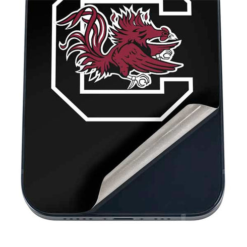 University of South Carolina Gamecocks Logo Black iPhone 17 Pro Skin