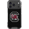 University of South Carolina Gamecocks Logo Black iPhone 18 Pro Clear Case