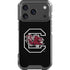 University of South Carolina Gamecocks Logo Black iPhone 18 Pro Clear Case