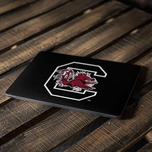 University of South Carolina Gamecocks Logo Black Apple MacBook Air Skin