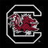 University of South Carolina Gamecocks Logo Black MacBook Skins