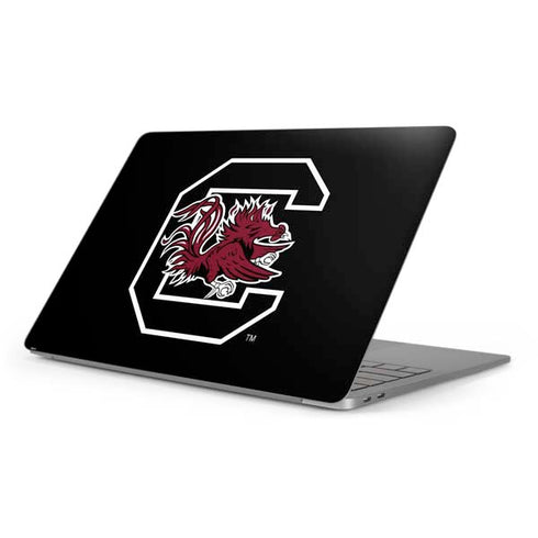 University of South Carolina Gamecocks Logo Black Apple MacBook Pro 16-inch Skin