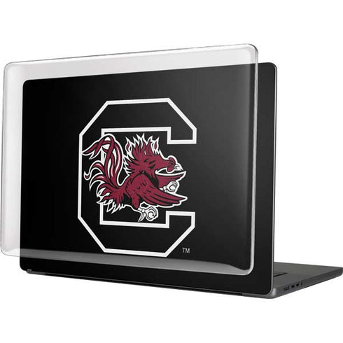 University of South Carolina Gamecocks Logo Black MacBook Cases