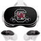 University of South Carolina Gamecocks Logo Black Meta Quest 3S Skin