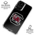 University of South Carolina Gamecocks Logo Black Moto G Power 5G (2024) Clear Case