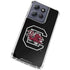 University of South Carolina Gamecocks Logo Black Moto G Power 5G (2025) Clear Case